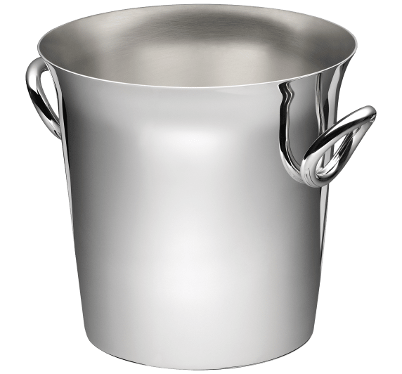 christofle silver-plated champagne cooler for two bottles  4