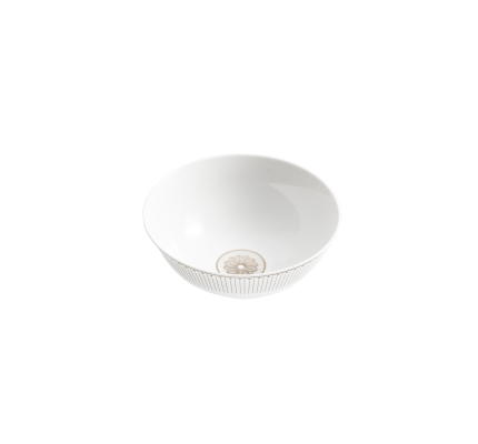 christofle porcelain chinese rice bowl platinum finish 1