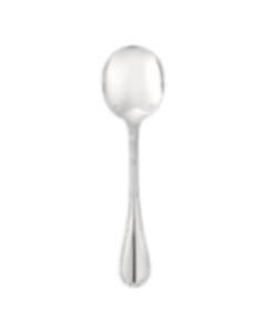 christofle cream soup spoon rubans  silver plated 1