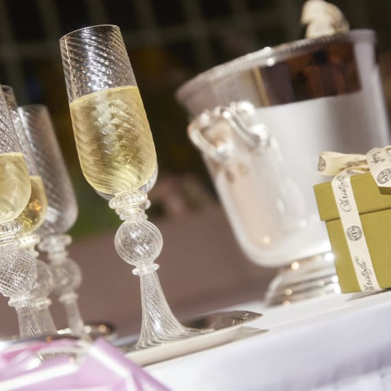 christofle set of 2 champagne flute 1