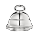 christofle Individual butter dish Vertigo  Silver plated