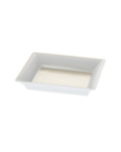 christofle gold porcelain trinket tray gift box 1