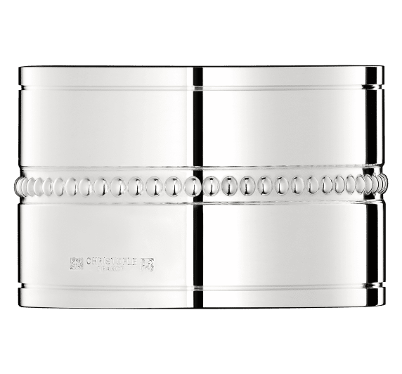 christofle napkin ring perles  silver plated 1