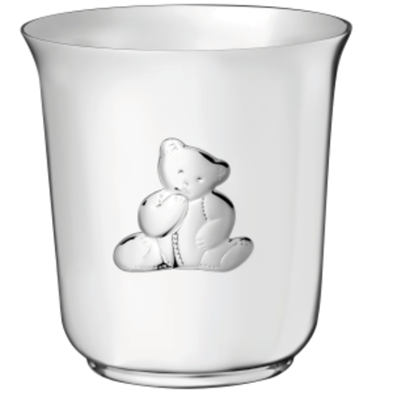 christofle baby cup charlie bear  silver plated 1