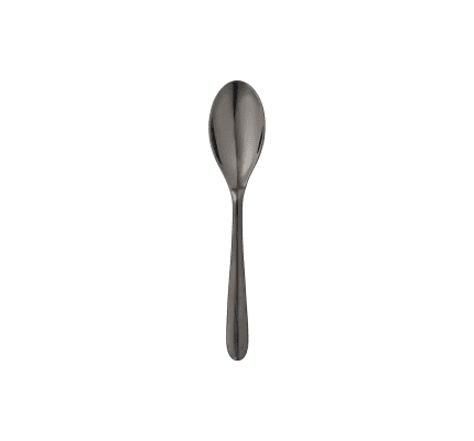 christofle stainless steel coffee spoon - black colour 2