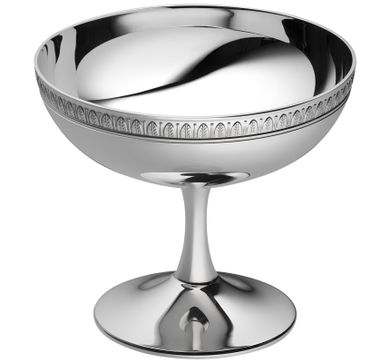 Silver-Plated Ice Cream Bowl