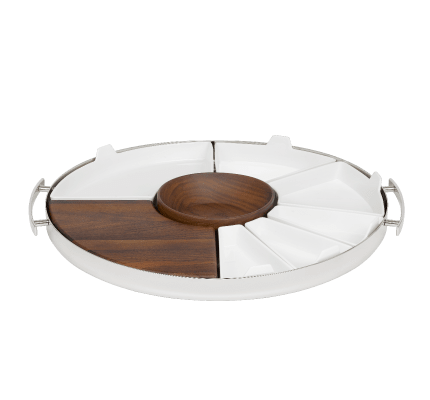 christofle mood party tray  mood party stainless steel 0