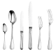 christofle flatware set for 6 people (36 pieces) malmaison  sterling si 1