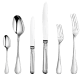 christofle 36 pieces sterling silver flatware set for 6 people with free chest 1