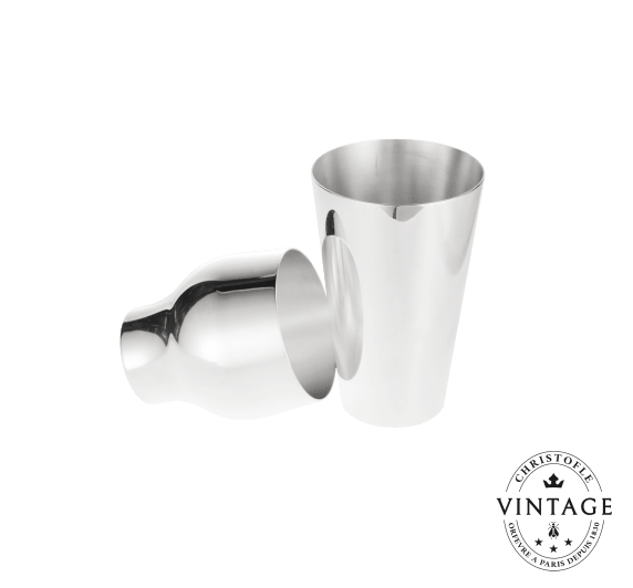 Vintage Silvered Shaker Courchevel - opened