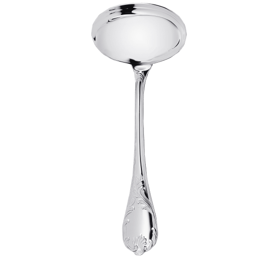 christofle gravy ladle marly  silver plated 1