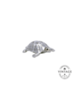 christofle Vintage Silvered Turtle