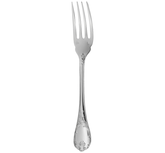 christofle fish fork marly  silver plated 2