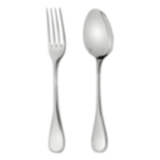 christofle silver plated flatware set for children (2 pieces) 1