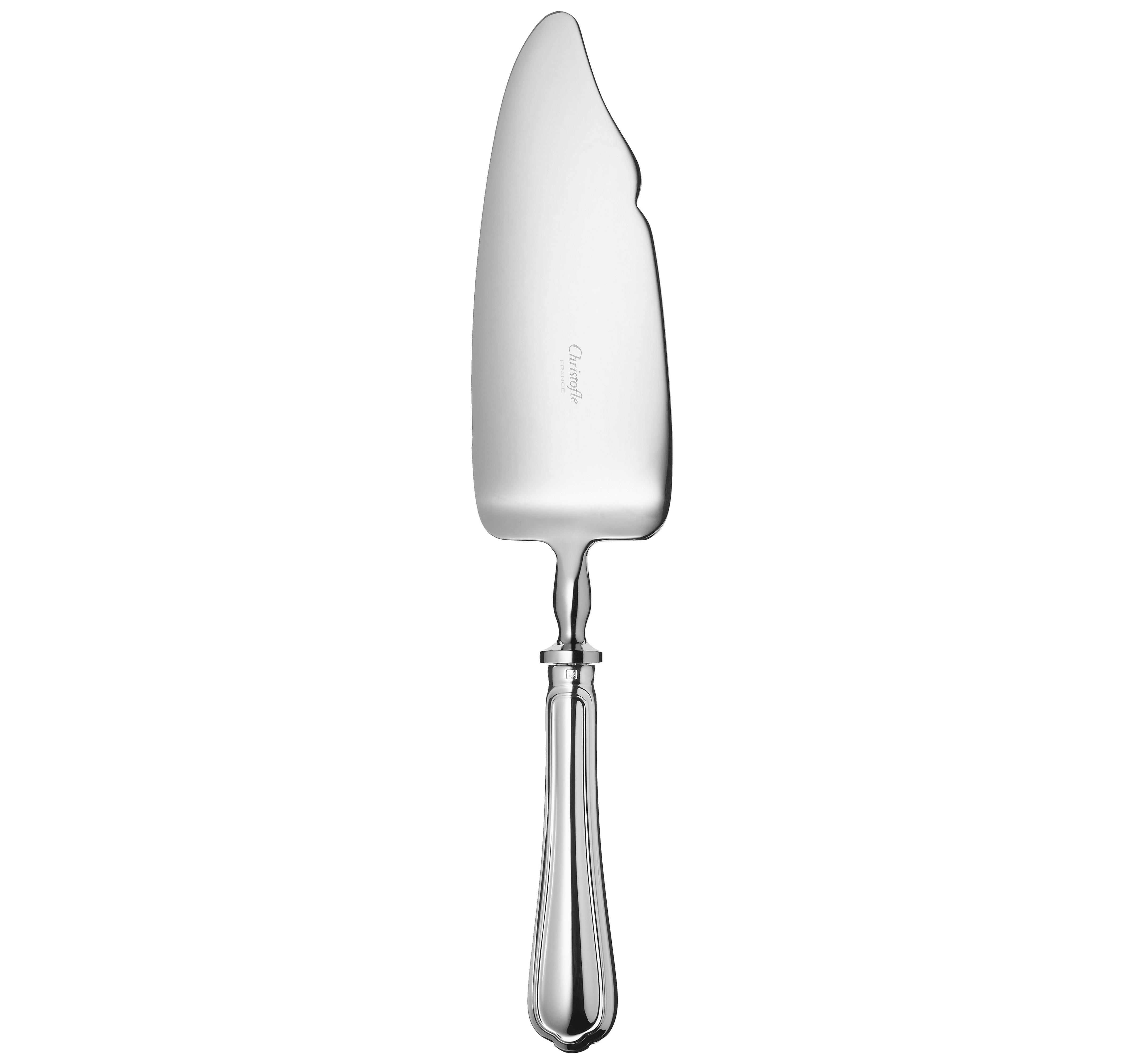 christofle pelle coupante à gâteaux et glace en métal argenté 3
