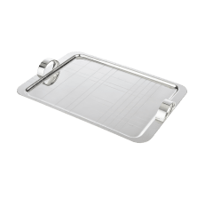 christofle silver-plated rectangular tray - 45 x 32 cm 1
