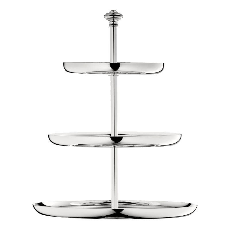 Silver cake stand 3 tier outlet