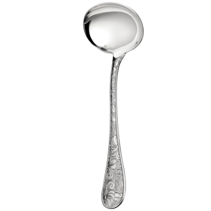 christofle silver-plated gravy ladle 1
