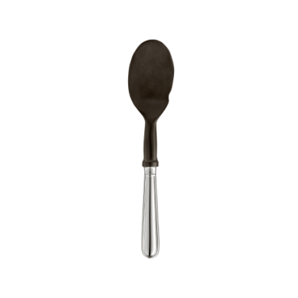 christofle cuillère à caviar en corne en métal argenté 1