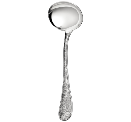 christofle gravy ladle jardin d'eden  silver plated 1