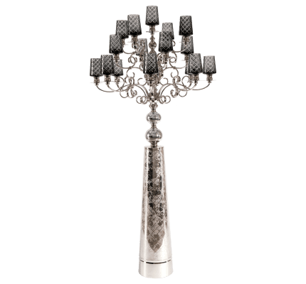 christofle crystal chandelier floor lamp 1