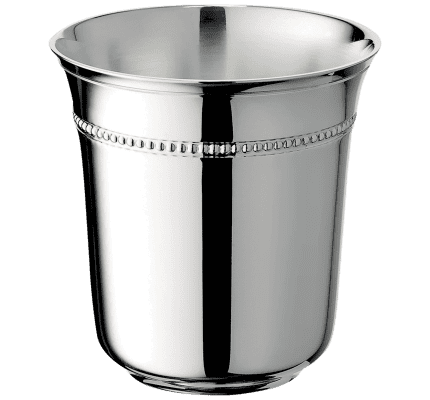 christofle baby cup perles  sterling silver 2