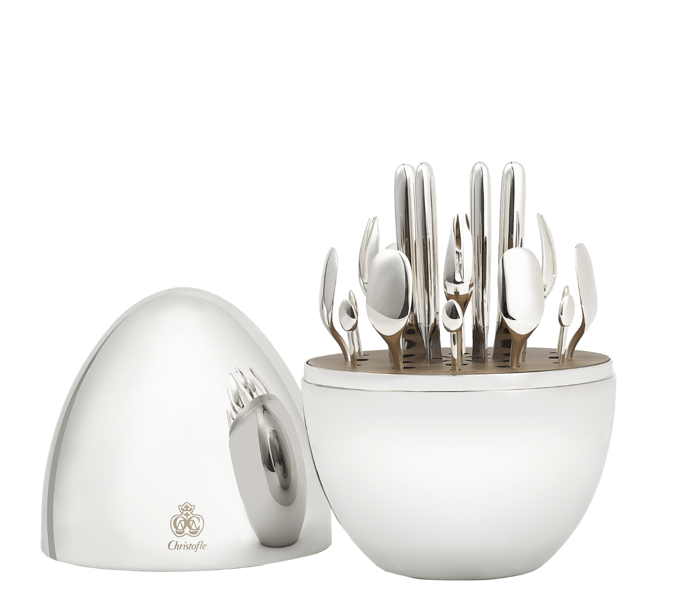 Christofle Mood クリストフル カトラリー24本セット ムード パーティ Christofle Mood クリストフル カトラリー24本セット ムード パーティ