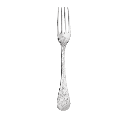 christofle dinner fork jardin d'eden  silver plated 2