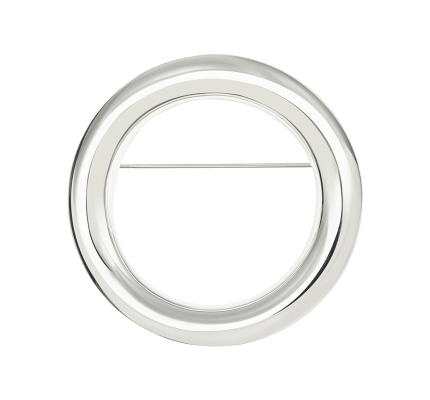 christofle broche en argent massif 1