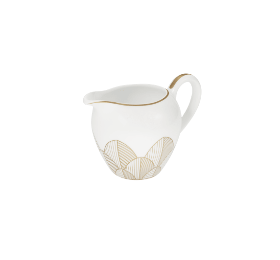 Porcelain cream pitcher 25cl Gold Finish Malmaison Impériale