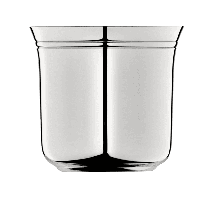 christofle Eggcup  Nathalie  Silver plated