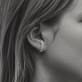 christofle sterling silver t bar ear cuff 1