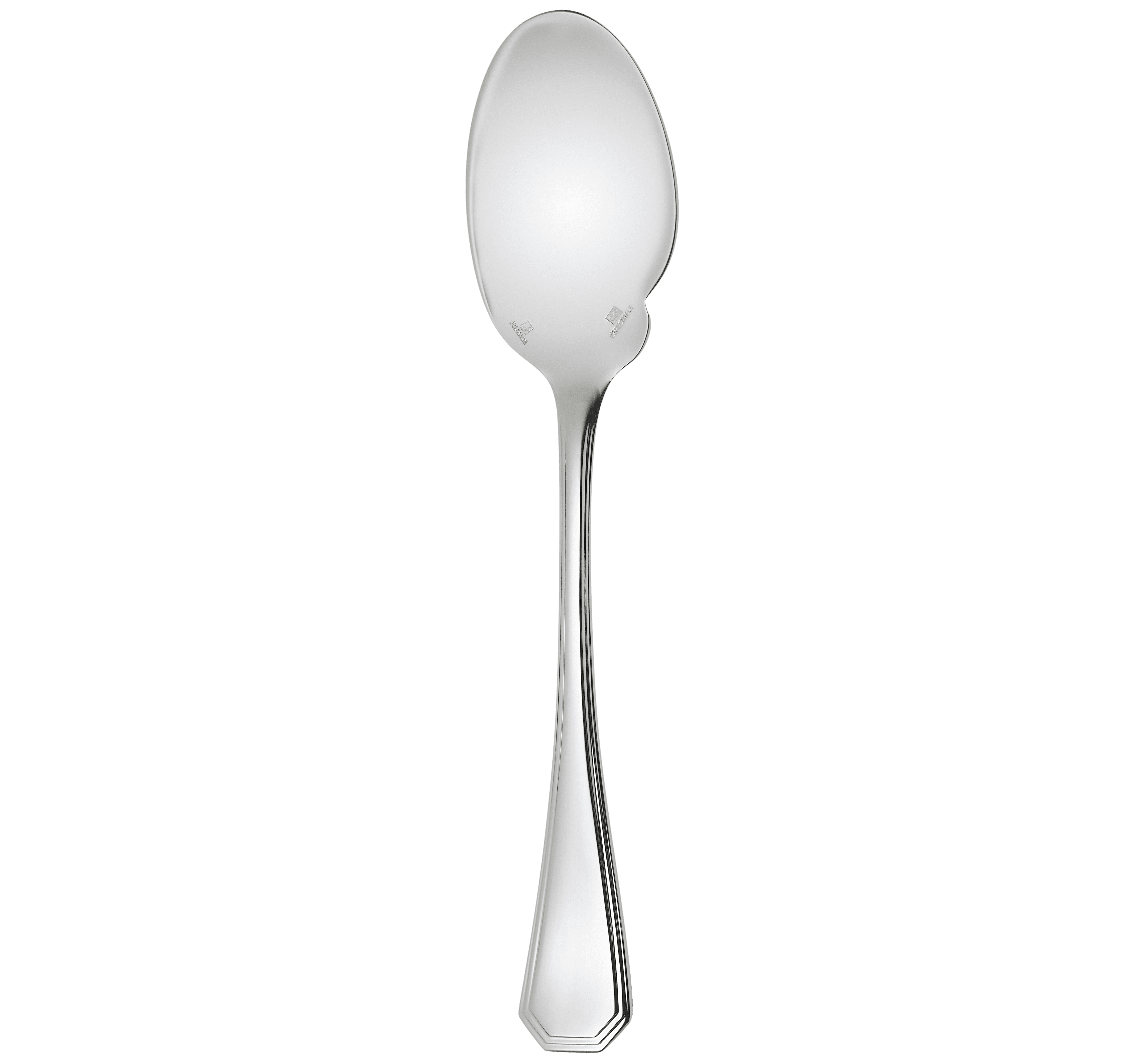 christofle cuillère à sauce individuelle en métal argenté 1