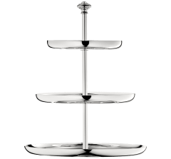 christofle 3-tier pastry stand  albi  silver plated 1
