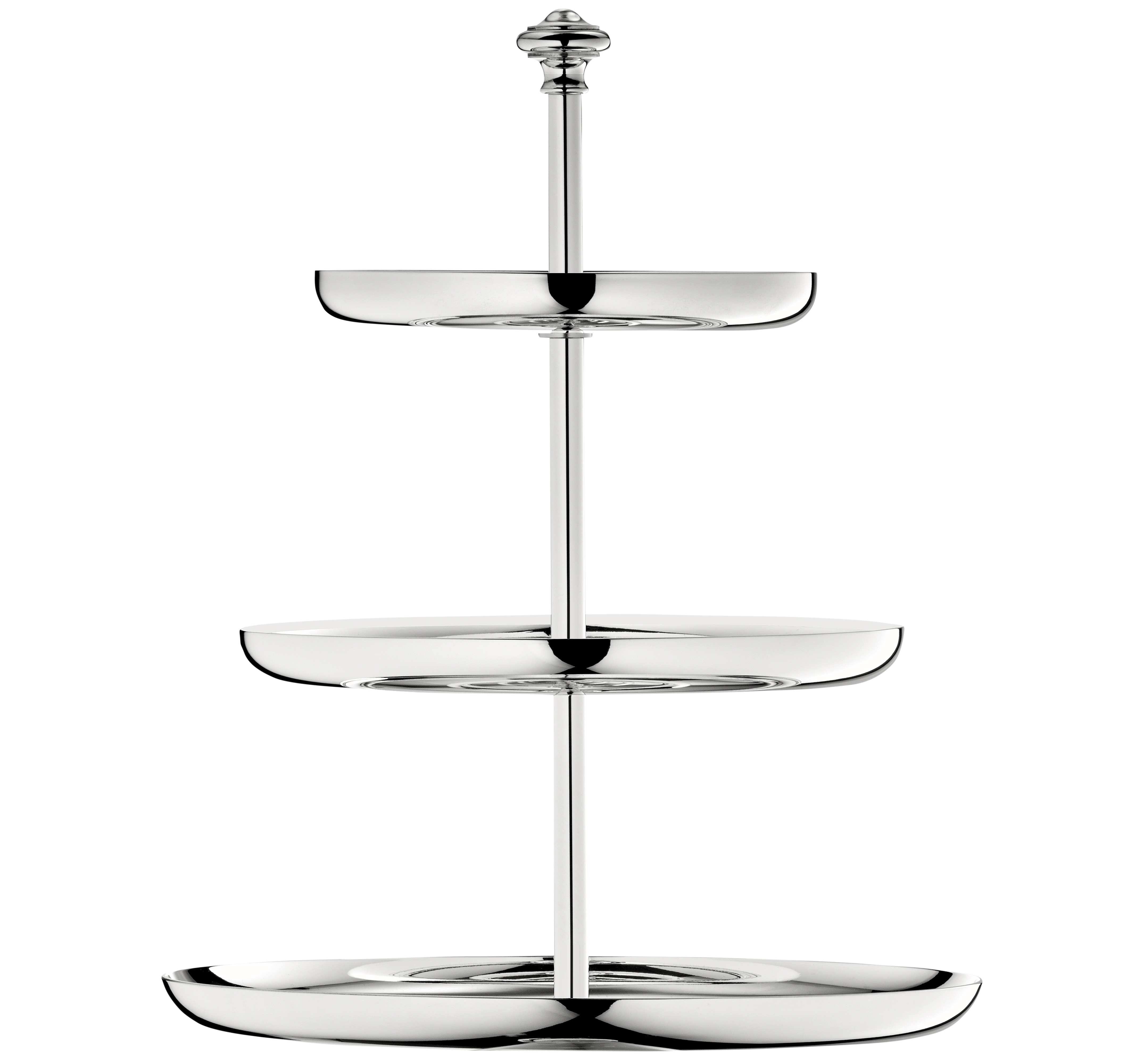 christofle 3-tier silver-plated dessert stand 1