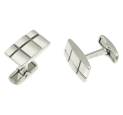 christofle cufflinks graphik  sterling silver 0