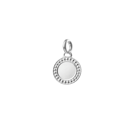 christofle sterling silver medal - perles  0
