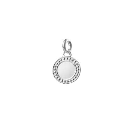 christofle sterling silver medal - perles  0