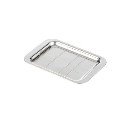 christofle silver-plated rectangular tray - 10 x 15 cm 2