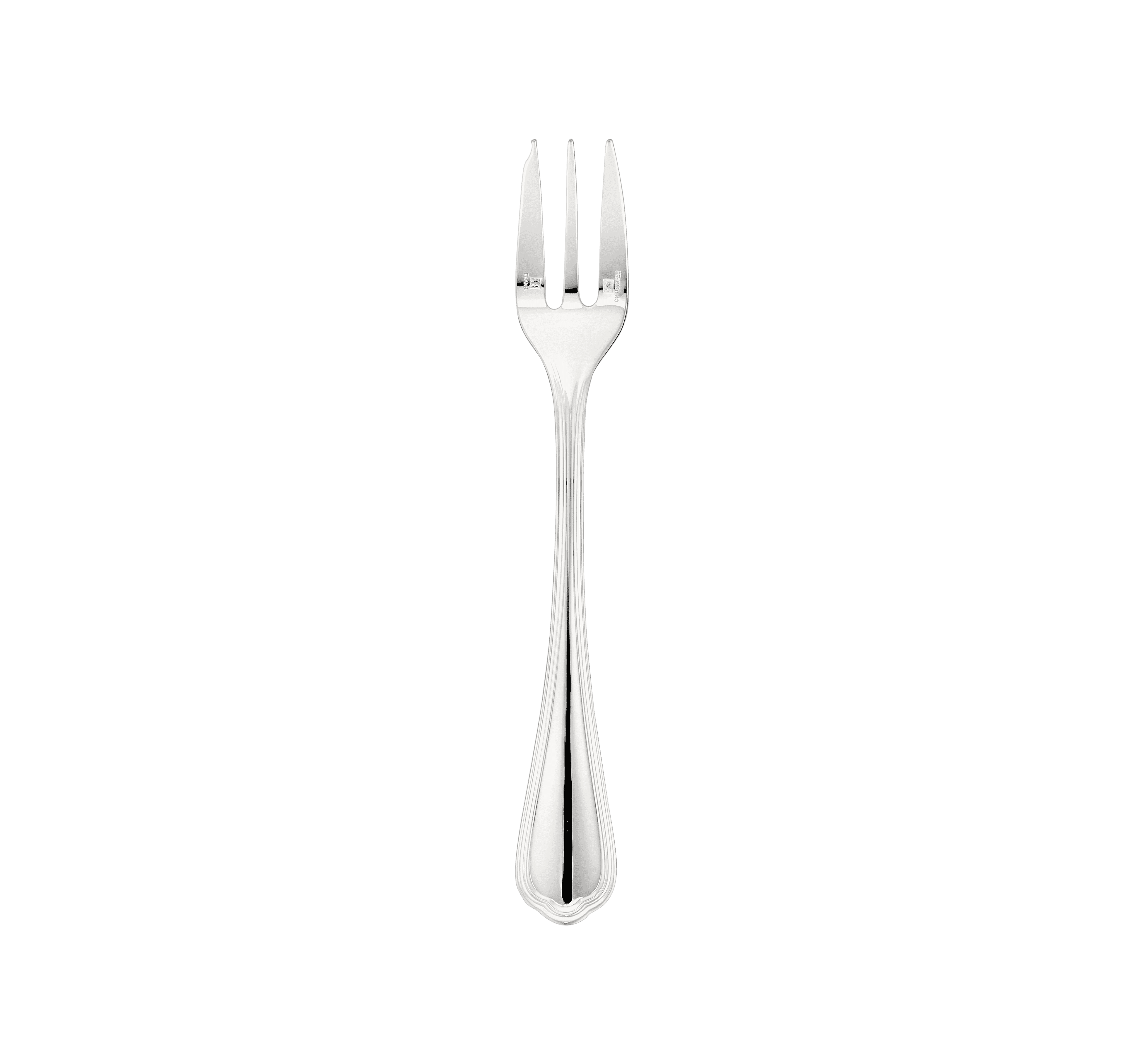 christofle fourchette à gâteaux en métal argenté 1