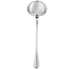christofle soup ladle albi  silver plated 1