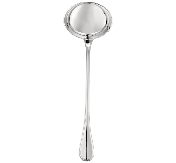 christofle soup ladle albi  silver plated 1