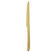 christofle stainless steel table knife - gold colour 3