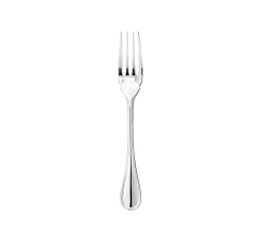 christofle fish fork perles  silver plated 1