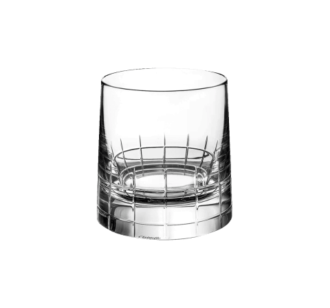Verre à whisky old-fashioned en cristal