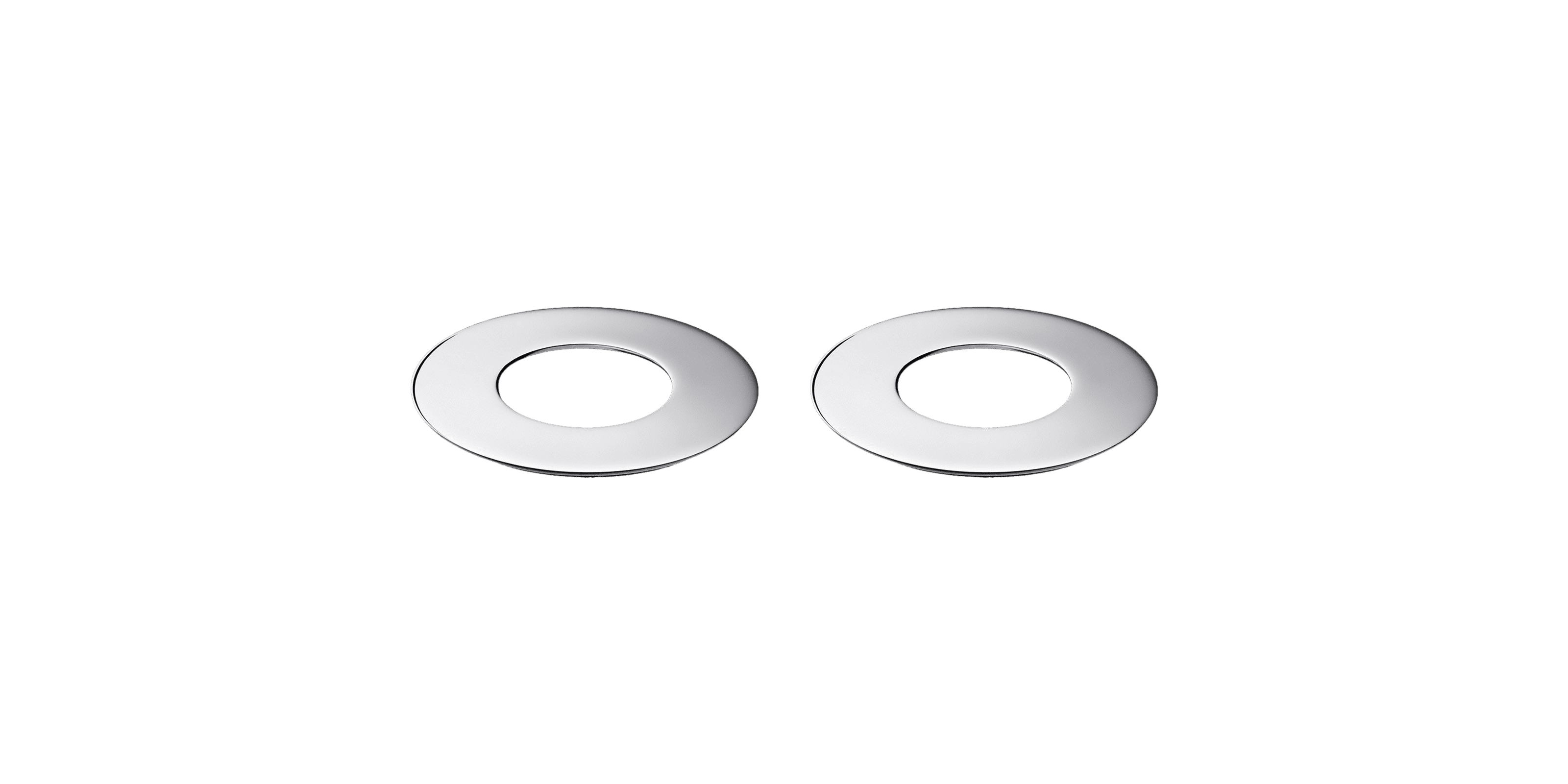 christofle set de 2 dessous de verre en acier 2