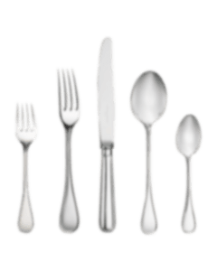 christofle 36-piece sterling silver flatware set with free chest 1