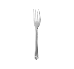 christofle fish fork aria  sterling silver 1
