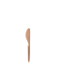 christofle copper stainless steel butter spreader 1