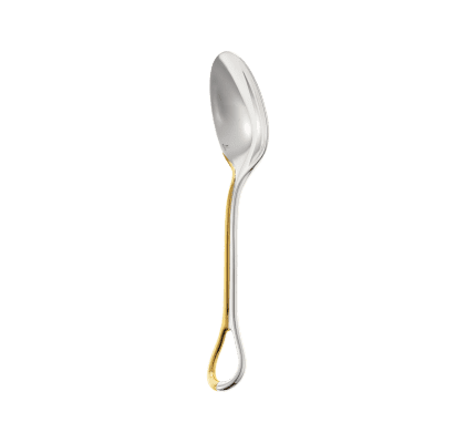 Partially Gilded Silver-Plated Tablespoon